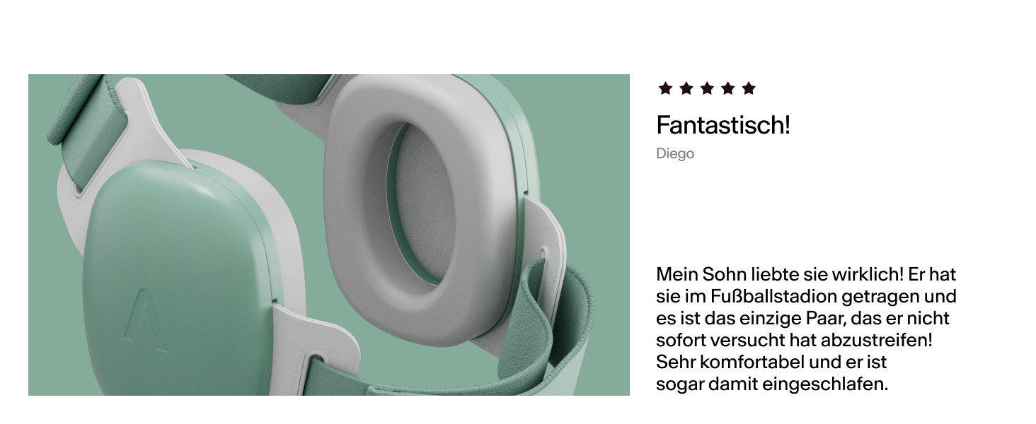 Навушники Alpine Muffy Baby Klassik для захисту слуху малюків, чорного кольору, регульоване антиковзне обруч до 36 місяців, безпечно протестовано в Німеччині, запобігають пошкодженню слуху, комфортне зелене обруч