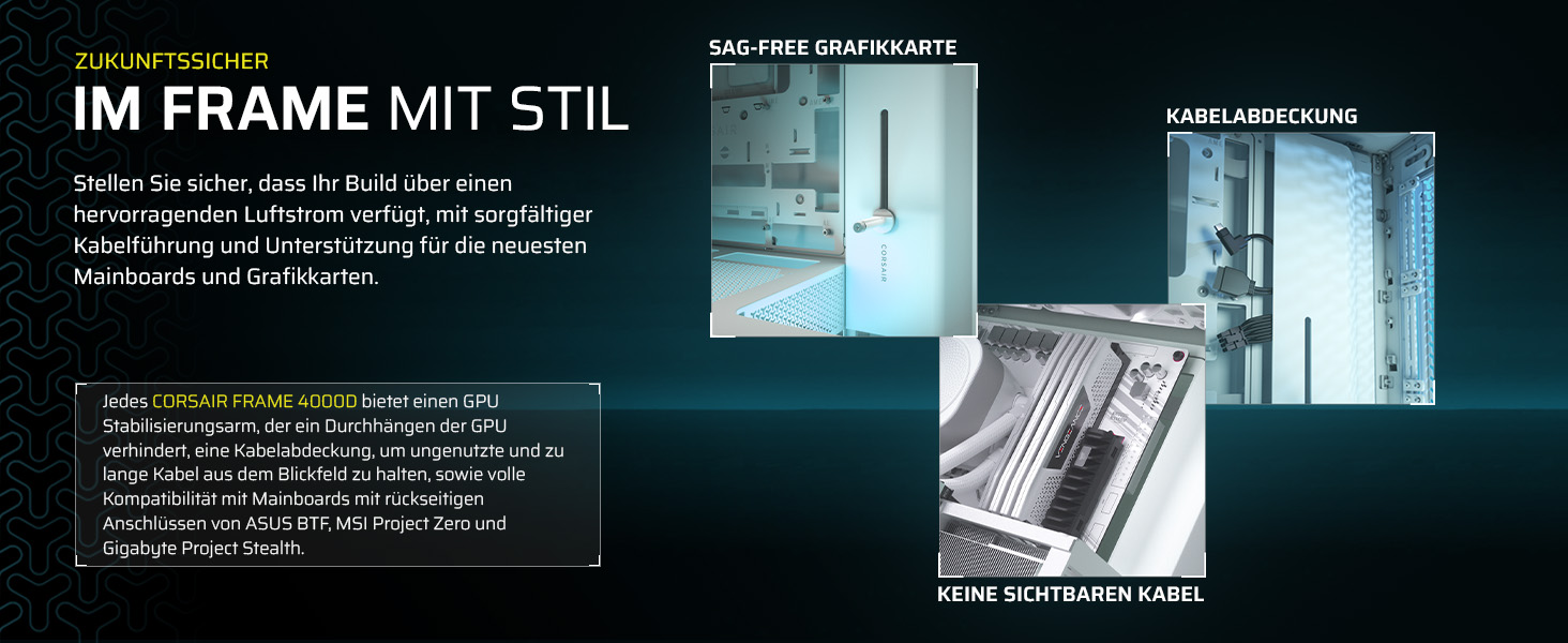 Корпус ПК CORSAIR 4000D RS ARGB Mid-Tower ATX з RGB підсвічуванням, чорний