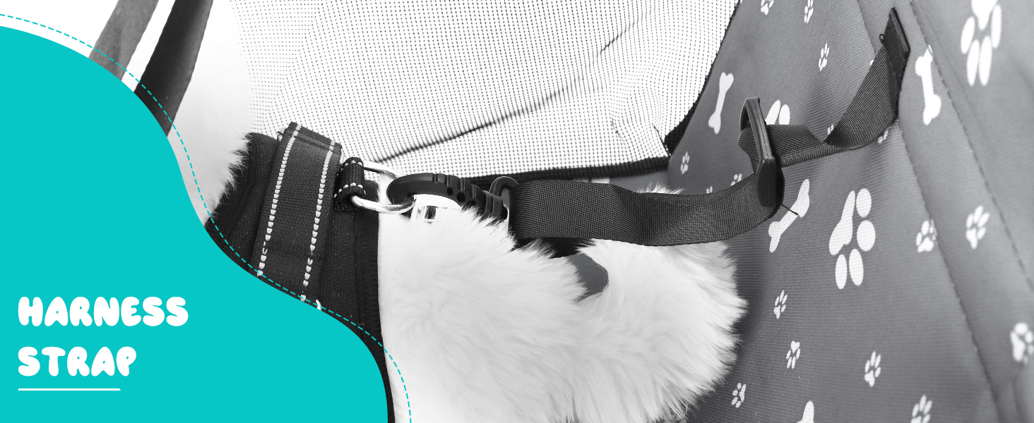 Nobleza Автомобільний крісло-переноска для собак та котів, сірий, 40x34x25 см, складна, миється