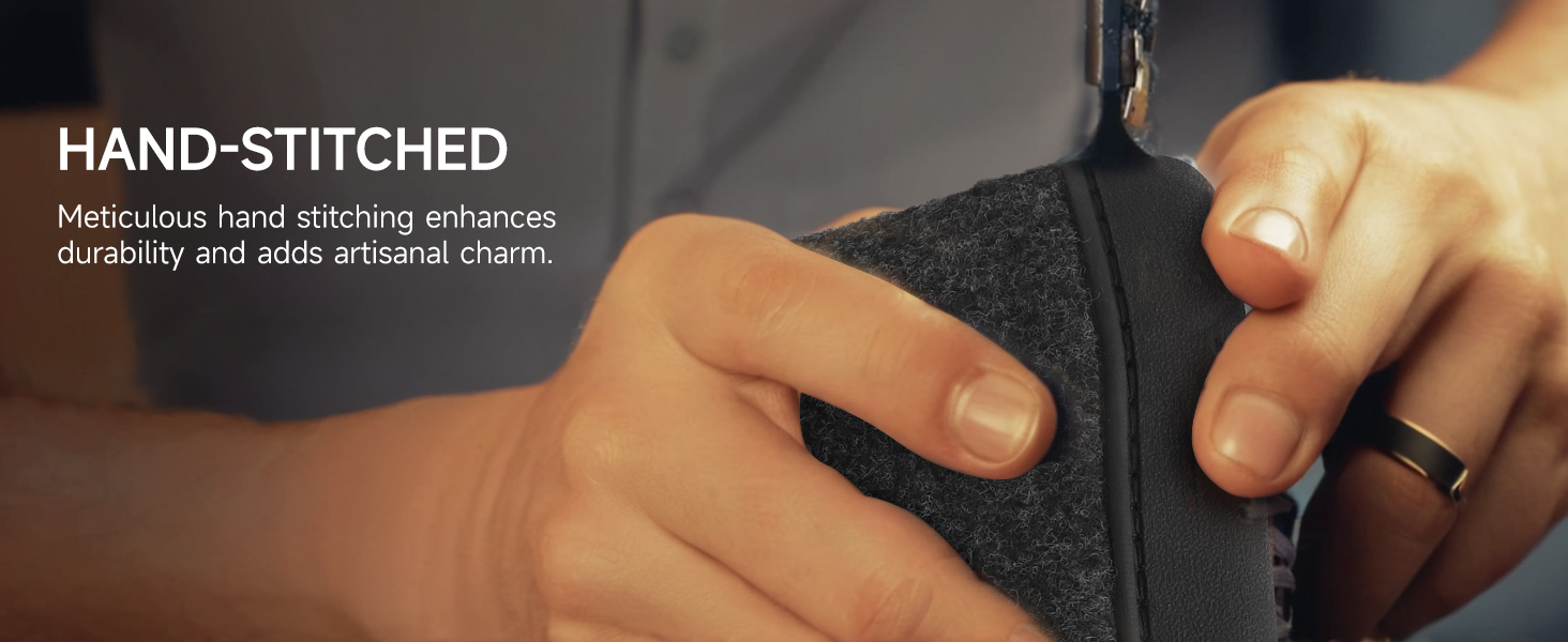 Тапочки чоловічі TIESTRA з термопресом для діабетиків, широка стопа, з підошвою з memory foam, чорні, розмір 41-47 (EU 45)