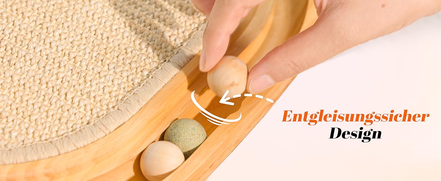 Кігтеточка CheerPals 2-в-1 для котів з натурального сизалю та м'яти, 43x33x3 см