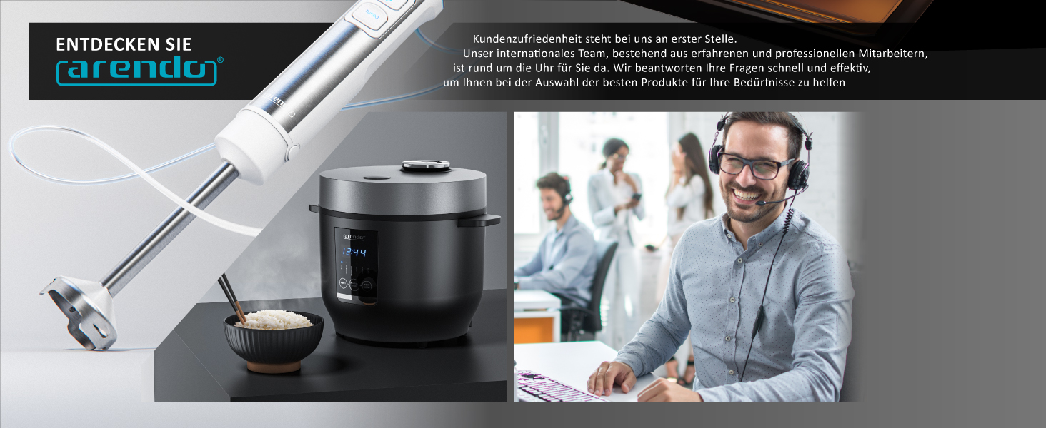 Фритюрниця Arendo XXL 16 літрів: духовка, гриль, сушарка, Air Fryer з сенсорним екраном EasyClean без олії. Ідеально для піци, курки та картоплі фрі. Без BPA.
