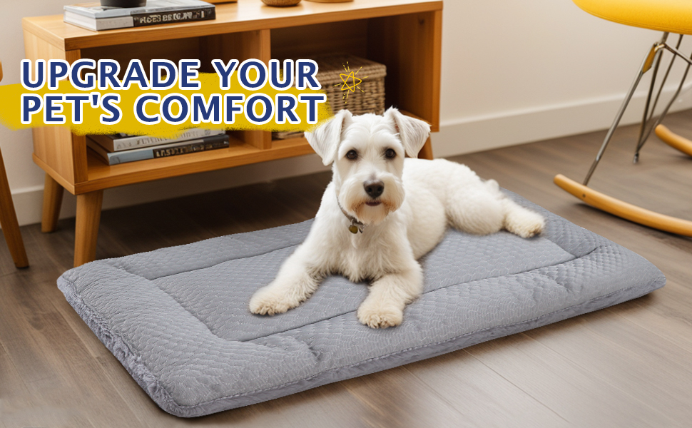 Килимок для собак BVAGSS: двосторонній, прохолодний та теплий, для малих, середніх та великих собак, 76x50 см, сірий