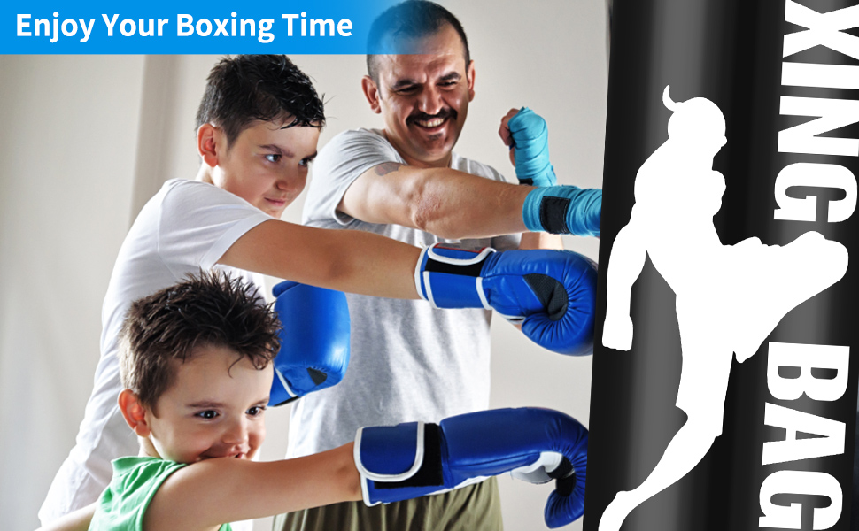 Надувний боксерський мішок Boxsack 180 см для тренувань MMA, Муай Тай, фітнесу