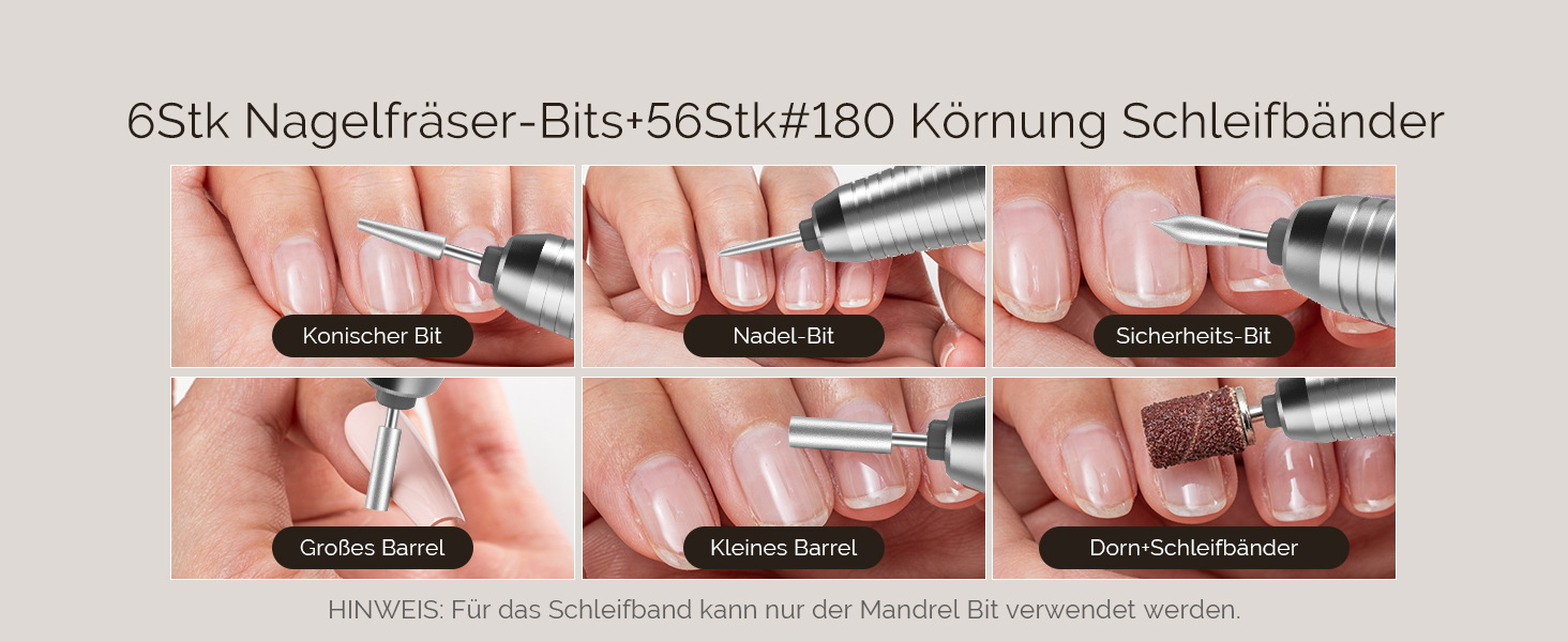 Електричний фрезер для нігтів MelodySusie 30000 об/хв: професійний набір для манікюру та педикюру з педалем. Підходить для гелю та акрилу.