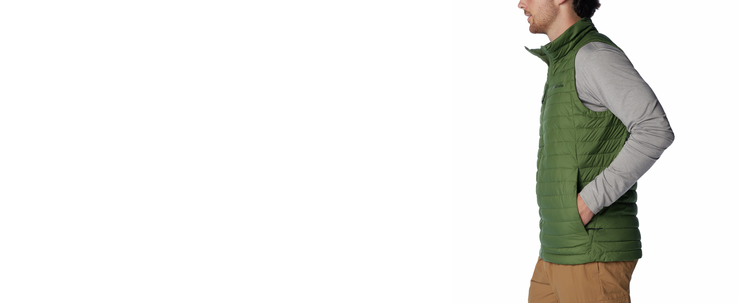 Чоловіча жилетка Columbia Silver Falls Weste, колір Canteen