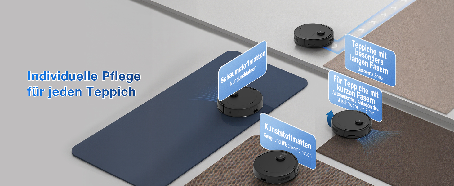 Робот-пилосос ECOVACS DEEBOT T30S PRO з функцією миття, 11000 Па, технологія ZeroTangle, миття гарячою водою 70°C, TruEdge™ для миття країв, акумулятор 6400 мАг, уникнення перешкод за допомогою AI (T30C OMNI Gen2 S)