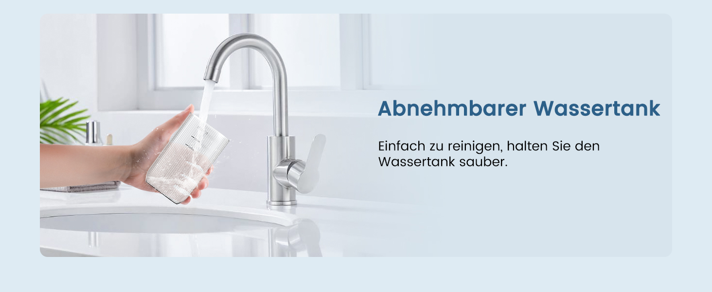 Портативний ірригатор Oralneed Mini Munddusche: 3 режими, IPX7, для дому та подорожей