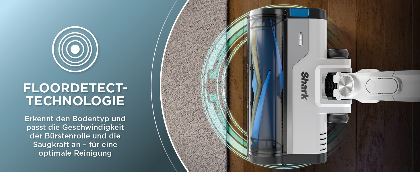 Пилгопоглинач Shark PowerPro IZ380EU: акумуляторний, бездротовий, для тварин, алергіків, з LED-підсвічуванням та гнучким гофрованим всмоктувальним трубою, Navy Blue Metallic