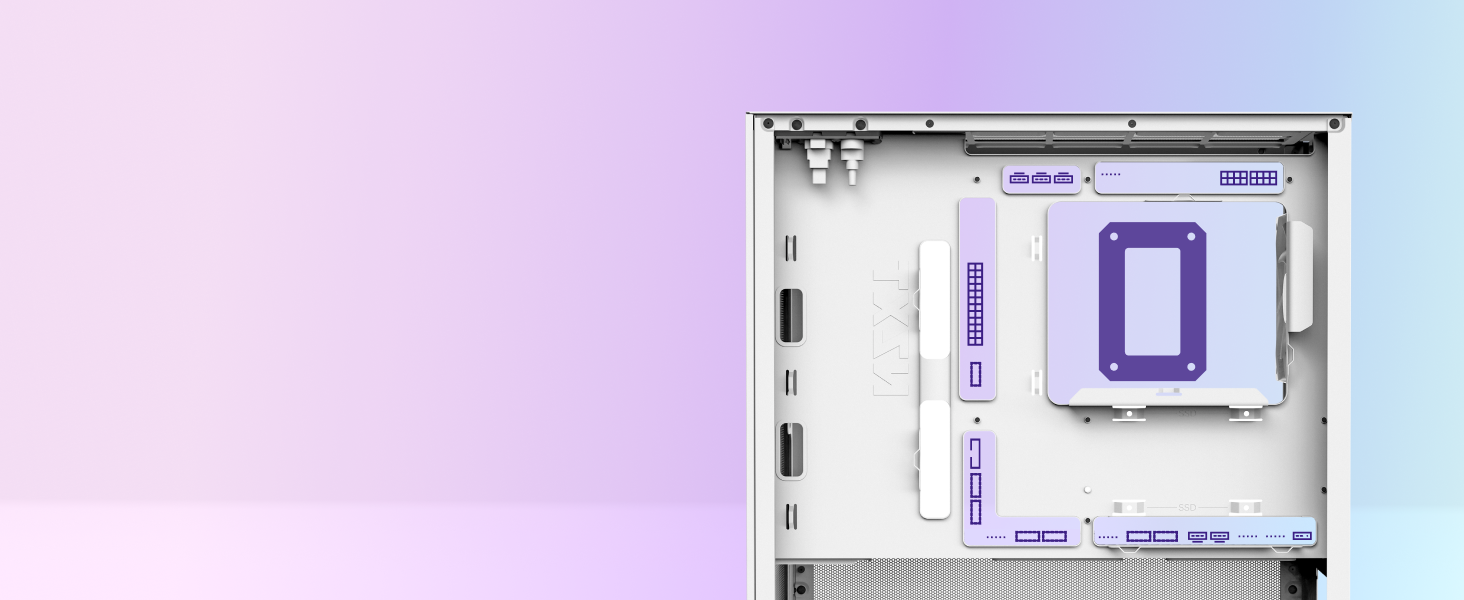 NZXT H3 Flow: Корпус для ПК Micro-ATX з оптимізованим повітряним потоком, 120мм вентилятор, підтримка Full-Size GPU, радіатори 280мм/240мм, чорний