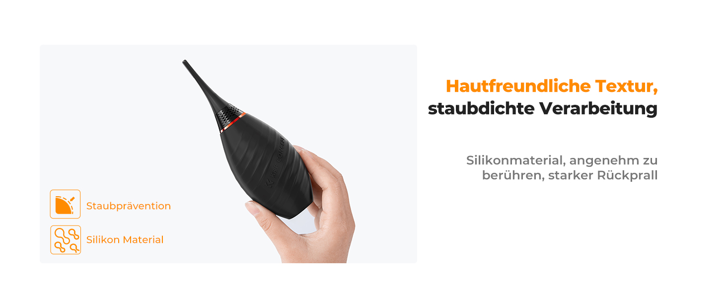 Набір для чищення камери та оптики K&F Concept 10 в 1: DSLR, об'єктиви, мобільні телефони