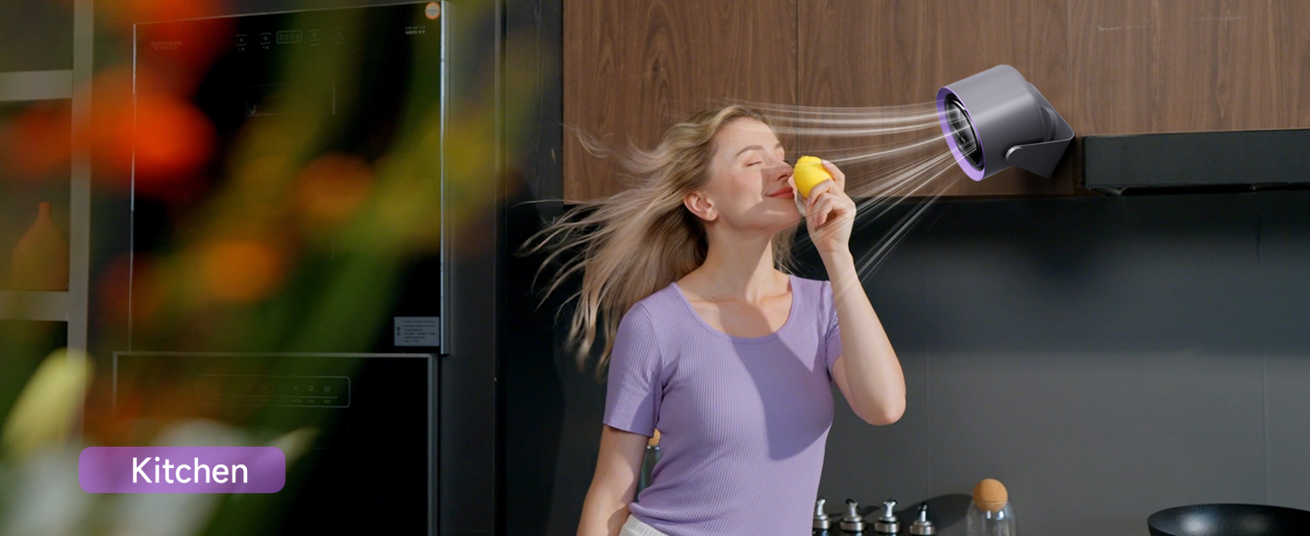 Перезаряджуваний USB-настільний вентилятор з цифровим дисплеєм, 5-рівневий тихий вентилятор, регульований на 90°, настільний вентилятор для спальні, кухні, кемпінгу, офісу, сірий