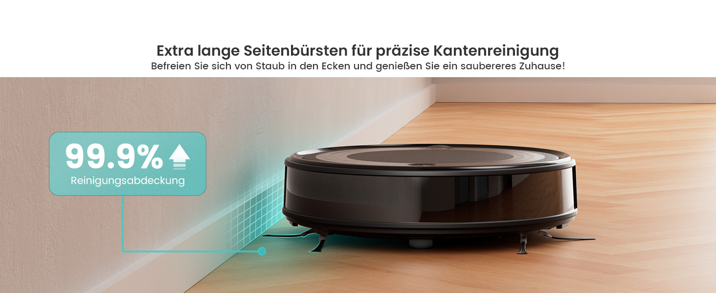 Робот-пилосос LEFANT M310: потужний, з Wi-Fi, для тварин та твердих поверхонь