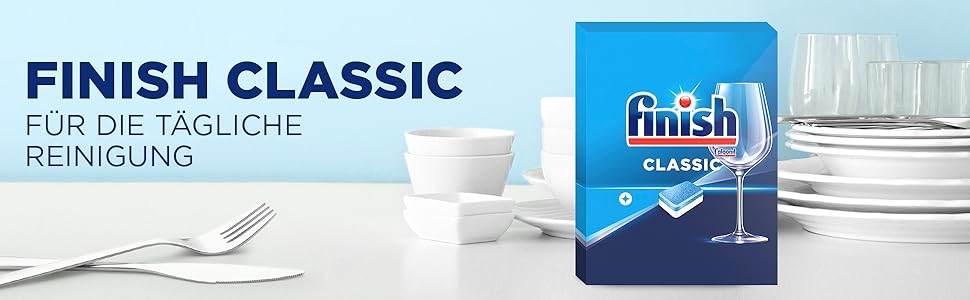 Порошок для посудомийних машин Finish Classic без фосфатів, 3 кг x 3 шт