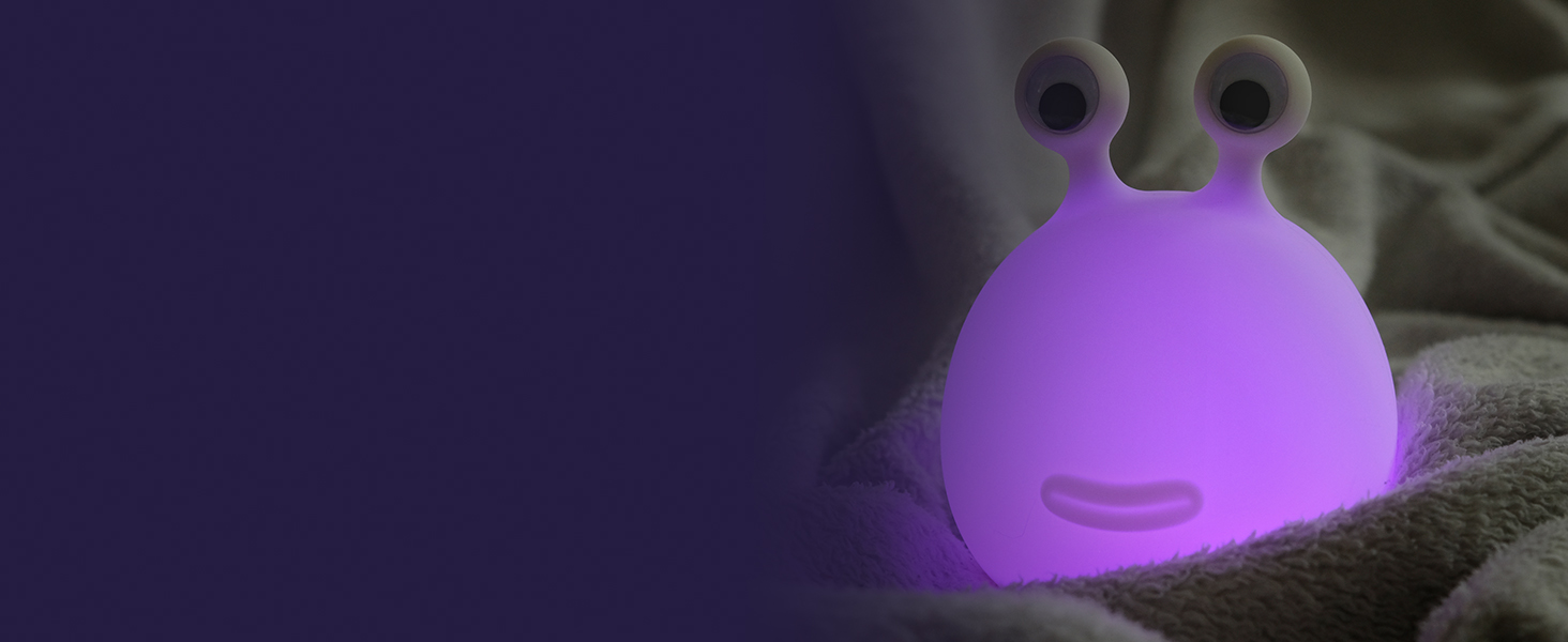 Дитячий LED нічник MegaLight з RGB-підсвіткою, диммером і таймером, сенсорне керування, нічна лампа для дитячої кімнати, USB, Momo Moon, без дрібних деталей