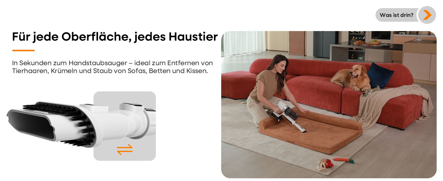 Акумуляторний пилосос ElecKeys 48000Pa/580W з LED дисплеєм, білий. Підходить для твердих поверхонь, килимів та видалення шерсті тварин. 7-шарова фільтрація, антизаплутана щітка, 65 хвилин роботи.