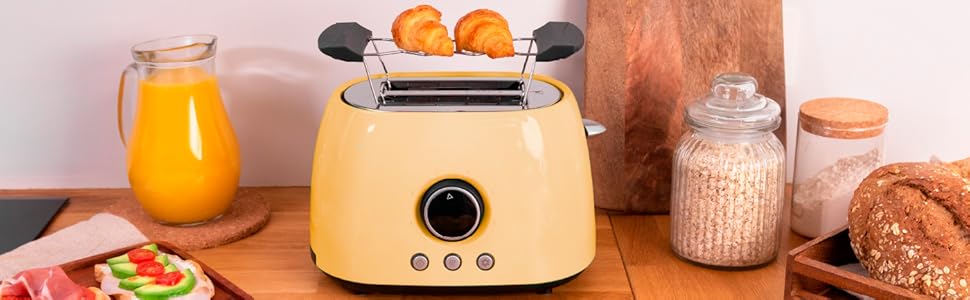 Тостер Cecotec ClassicToast 8000 Biege Double: 800 Вт, 2 широкі слоти, 3 функції