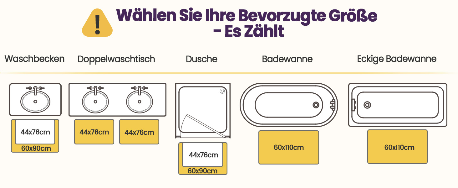 Килимок для ванної кімнати DEXI 60 x 90 см, неслизький, миючий, з мікрофібри, швидковисихаючий, сірий