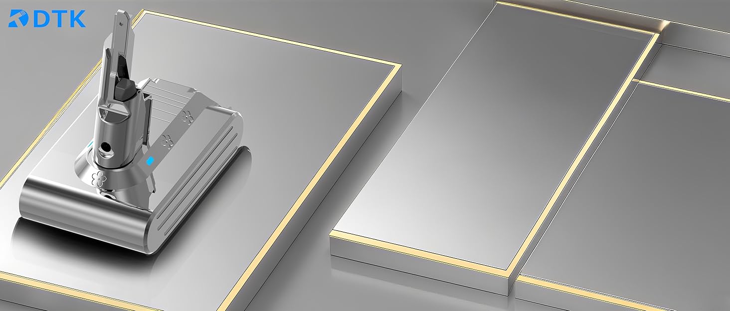 Замінний акумулятор DTK для пилососів Dyson V6 (DC62) 21.6V 4500mAh, сумісний з моделями V6 Fluffy, Animal, Absolute, Motorhead та ін.