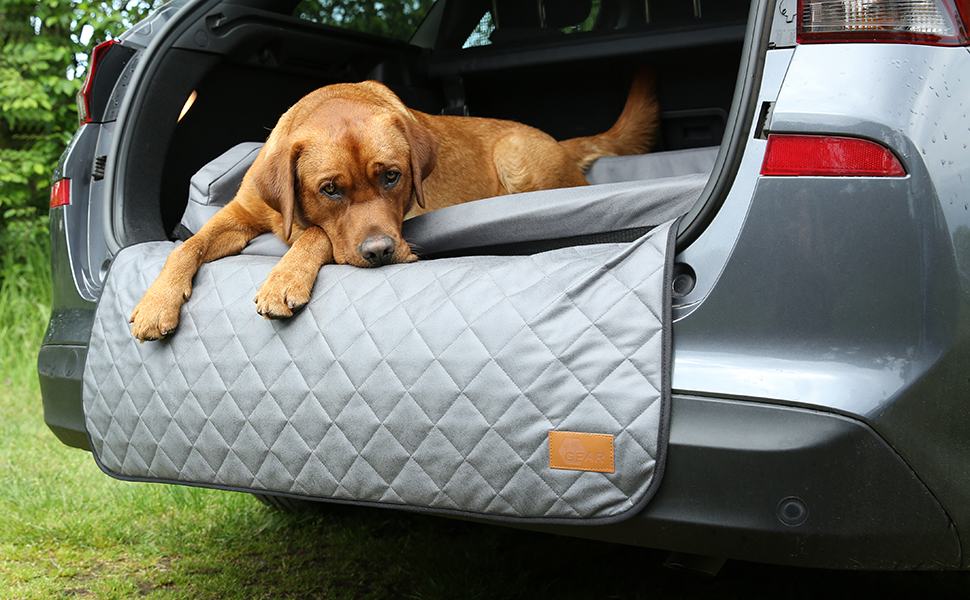 Валіза для собак Your Gear Termoli 100x70 см - захист для багажника авто, Oeko-Tex, миється - преміум захист багажника, кошик для собак, килимок для собак, туристичне ліжко для великих та малих собак