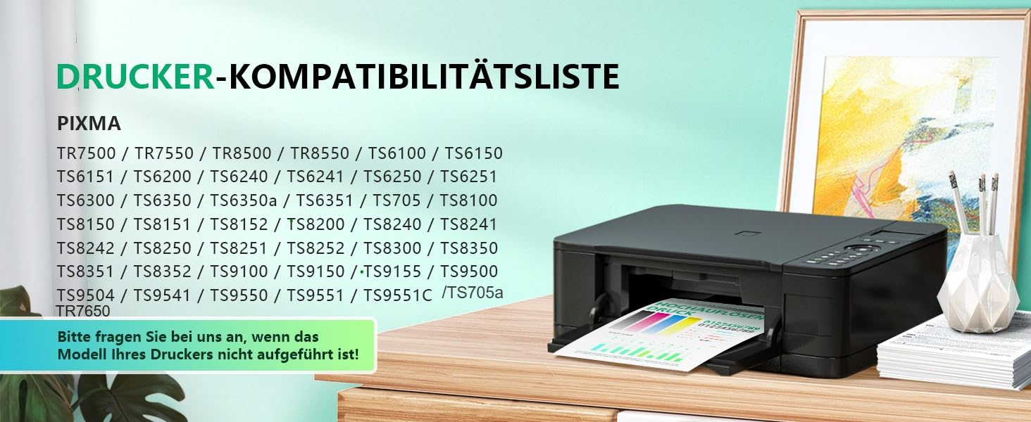 Комплект картриджів 580 581XXL для принтерів Canon PIXMA TS705, TS705a, TS6350a, TS8350, TR7650, TR8550 (PGBK, BK, C, M, Y), 10 шт.