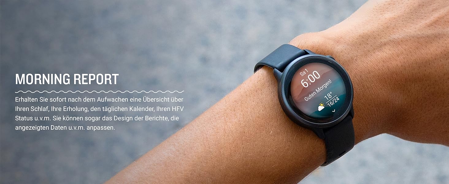 Розумний годинник Garmin vívoactive 6 42mm - фітнес-трекер з AMOLED-дисплеєм, до 11 днів роботи від акумулятора, 80+ спортивних функцій, моніторинг здоров'я, сповіщення та Garmin Pay (чорний/сірий)