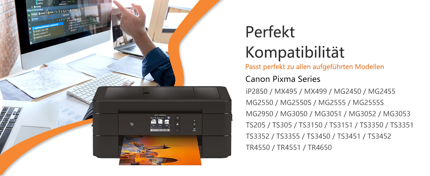 Комплект картриджів PG-545XL та CL-546XL для принтерів Canon (чорний та кольоровий), сумісні