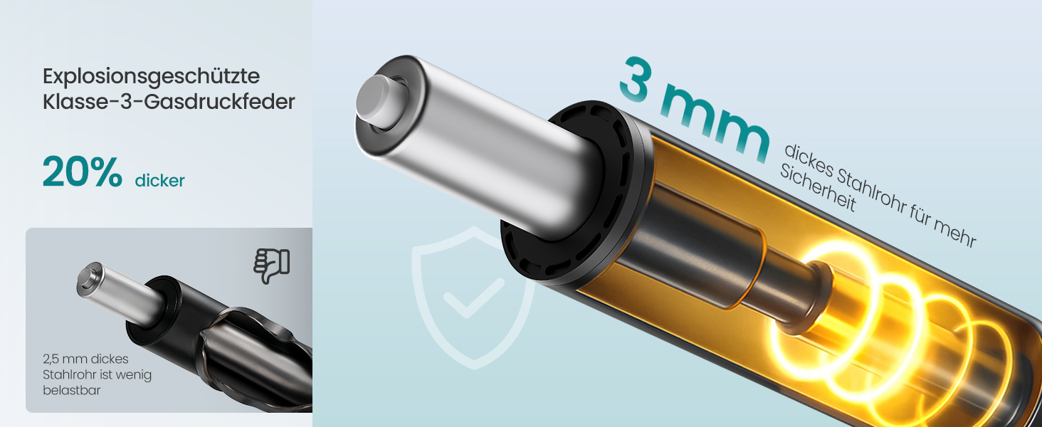 Офісний стіл SONGMICS, ергономічне крісло з регулюванням висоти та підголівником, до 150 кг, чорний OBN088B01