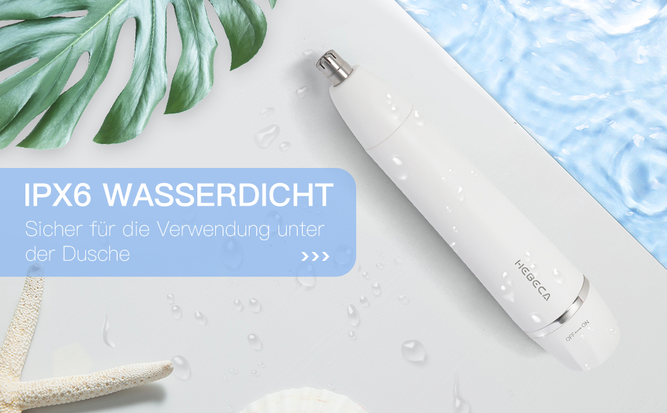 Електричний триммер для волосся на обличчі 3-в-1 для жінок. Триммер для брів, обличчя, тіла. Бездротовий, водонепроникний. Білий