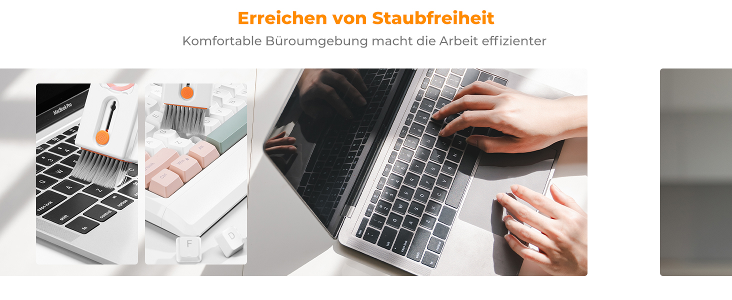 Набір для чищення електроніки K&F Concept 11 в 1: Airpods, клавіатури, ноутбуки, навушники, телефони, камери