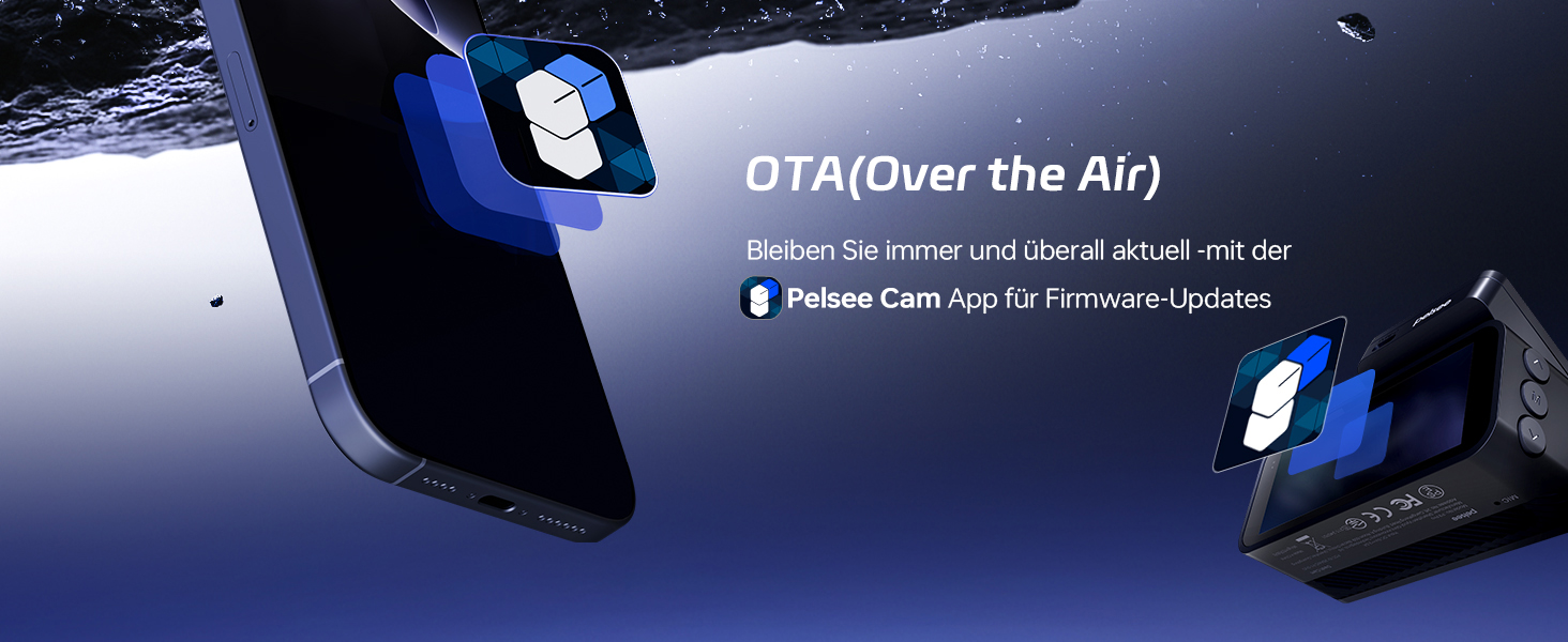 Автомобільний відеореєстратор Pelsee 4K Dashcam (передній та задній) з сенсором STARVIS 2, 3.39'' IPS дисплеєм, 24Гн паркуванням, 5.8GHz WiFi, HDR, WDR, ADAS, GPS та карткою пам'яті 64ГБ