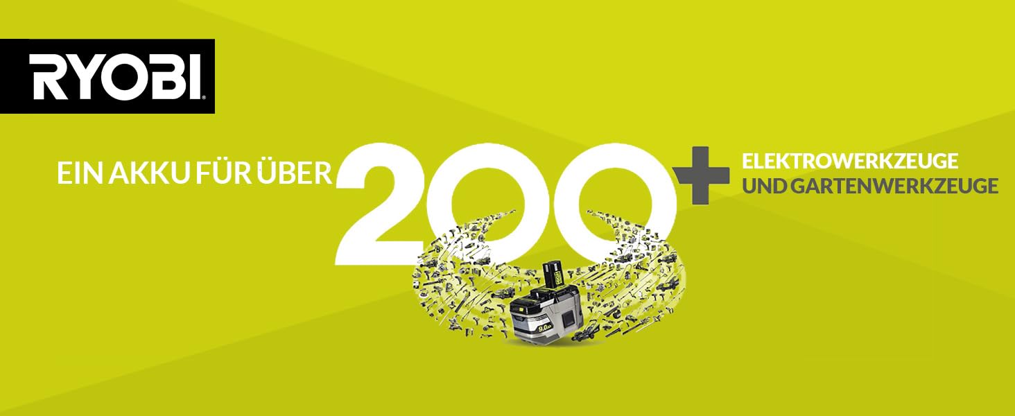 Акумуляторний повітродув RYOBI 18V ONE+ OBL1820S, 245 км/год, 2,6 м³/хв, без акумулятора та зарядного, у коробці