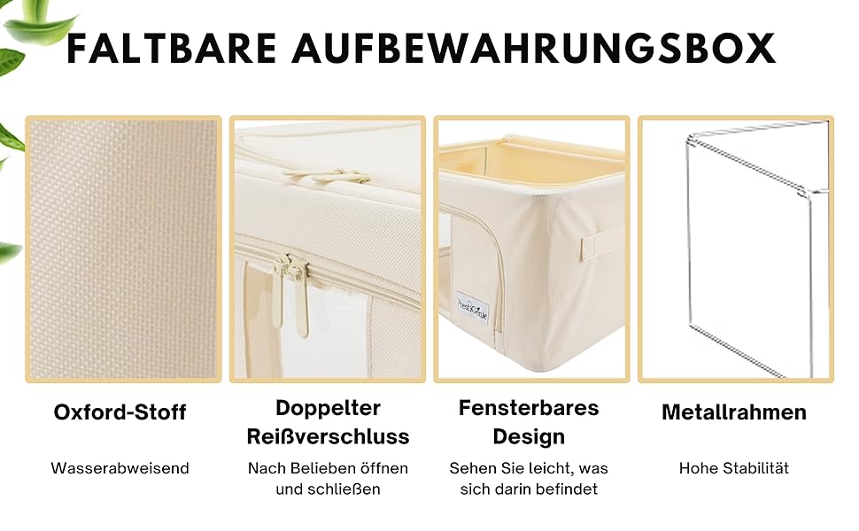 Органайзери для одягу Prestigénie (3 шт.) - мішки для зберігання одягу, ковдр та подушок, міцний матеріал, прозоре вікно, 24 л