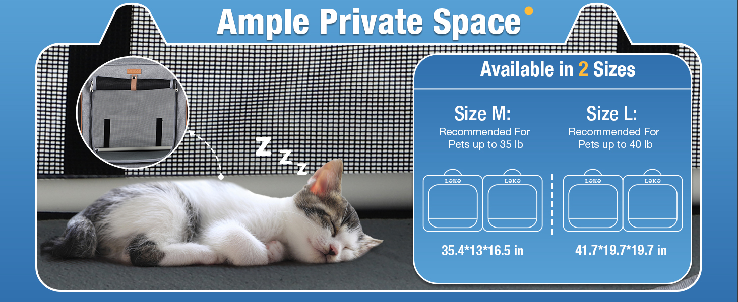 Транспортна переноска для собак та котів середнього розміру, 2-в-1, блакитна