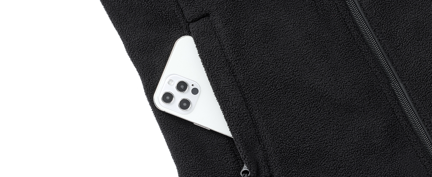 Електрична гріюча жилетка Topdot для жінок з флісу з Powerbank 7.4V 16000mAh, 10 зон нагріву, 3 температурні режими, для велоспорту, кемпінгу та outdoor-робіт, чорна, розмір M