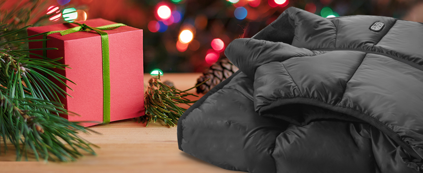 Електрична гріюча жилетка Dr.Prepare для чоловіків та жінок, 3 режими нагріву, 10 зон нагріву, регульована, для активного відпочинку (без Powerbank), XL-XXL