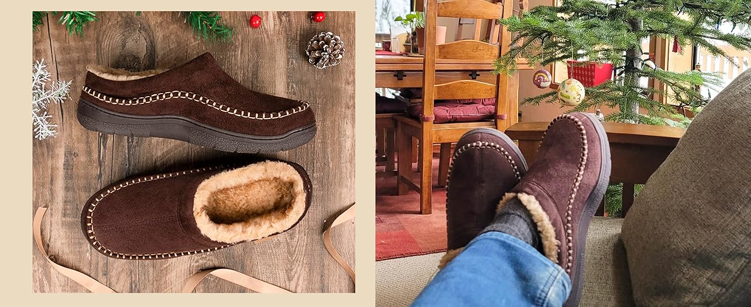 Чоловічі домашні тапочки Zigzagger з мікрозамші та піною з пам'яті, 42/43 EU, темно-сірий