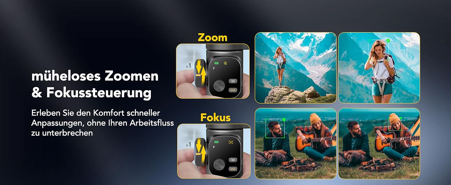 Стабілізатор для телефону Smart V8 Black з 3-осьовою стабілізацією та 7.8-дюймовою штангою, AI-трекінг, OLED-дисплей, кнопка зйомки