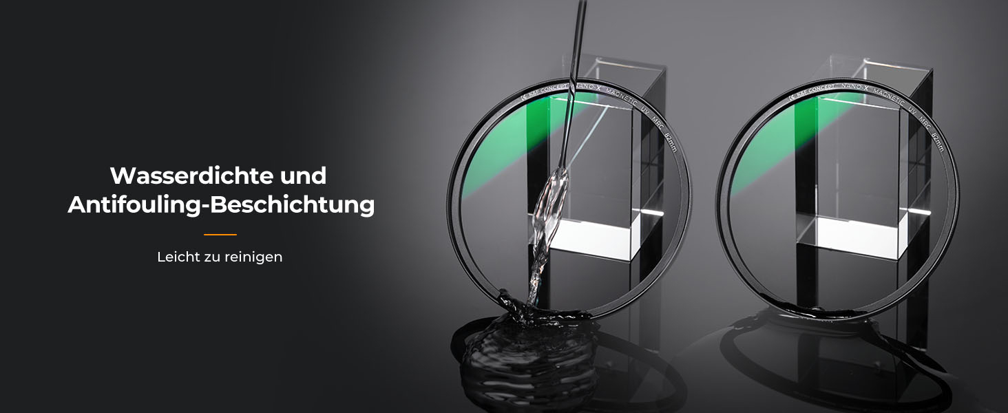 Фільтр K&F Concept 67мм MCUV з магнітним кріпленням та кришкою для об'єктива (Nano-Xcel)