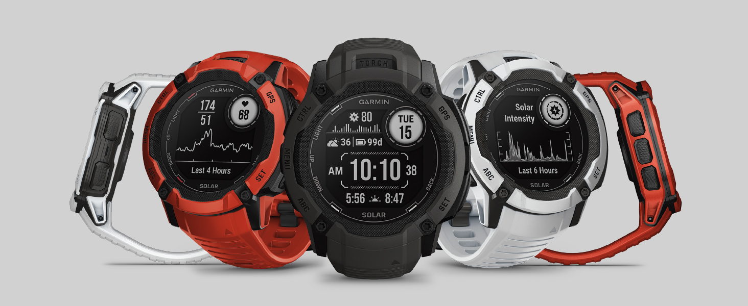 Розумний годинник Garmin Instinct 2 Solar Tactical (50 мм, Чорний) – GPS, 40+ спортивних функцій, аналіз сну