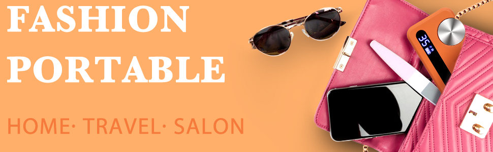 Професійний фрезер для нігтів ENGERWALL 35000 об/хв, акумуляторний, для гелю та акрилу, електричний, манікюрний набір з 7 насадками та 56 шліфувальними стрічками, темно-срібний