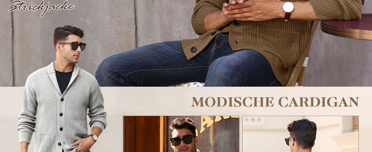 Чоловічий кардиган Runcati з грубого в'язання, великий розмір XL, з коміром-шарфом, на ґудзиках, стильний, чорний