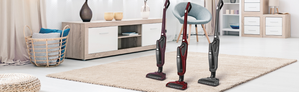 Ручний пилосос Grundig VCH 9930 2-в-1, акумуляторний, 14.4 В, фіолетовий