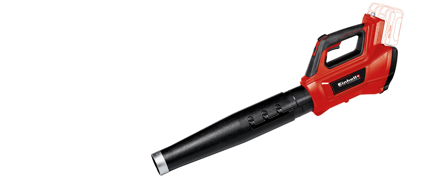 Акумуляторний повітродув Einhell Professional GP-LB 36/210 Li E-Solo Power X-Change, літій-іонний, 816 м³/год, турборежим, 3-ступеневе знімне сопло, без акумулятора та зарядного пристрою