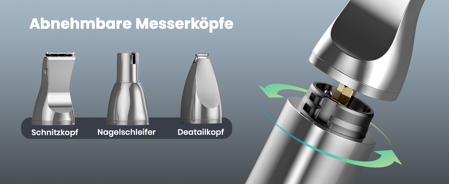 Машинка для стрижки собак Oneisall 4-в-1: стрижка, триммінг, шліфування кігтів. Для собак та котів, тиха, професійна, 4 години роботи від акумулятора
