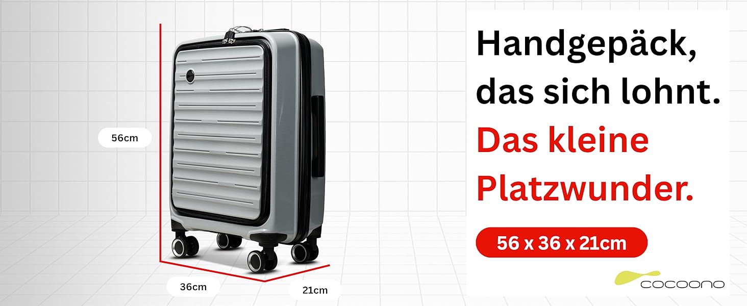 Великий валіза 100 літрів з TSA замком: валіза, ролер, валіза для подорожей, жорсткий корпус, сірий (SET)