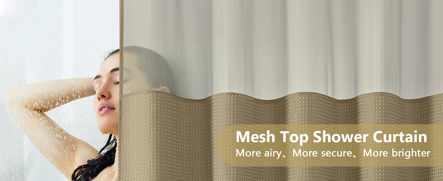 Шторка для душу FY&XZH з гачками, важка, водонепроникна, зелена, 83x83 см та 200x200 см, з сітчастим вікном, стиль готелю