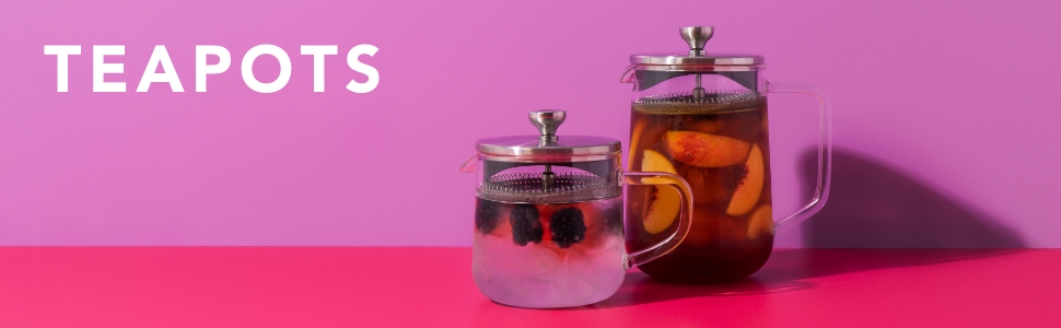 Тайська чайник La Cafetière з чавуну, 600 мл, з ситом, на 3 чашки (чорний, 20 x 20 x 10 см)