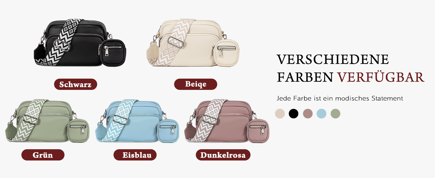 Сумка жіноча через плече маленька PU шкіра кросбоді Eisblau-b зі знімним ремінцем