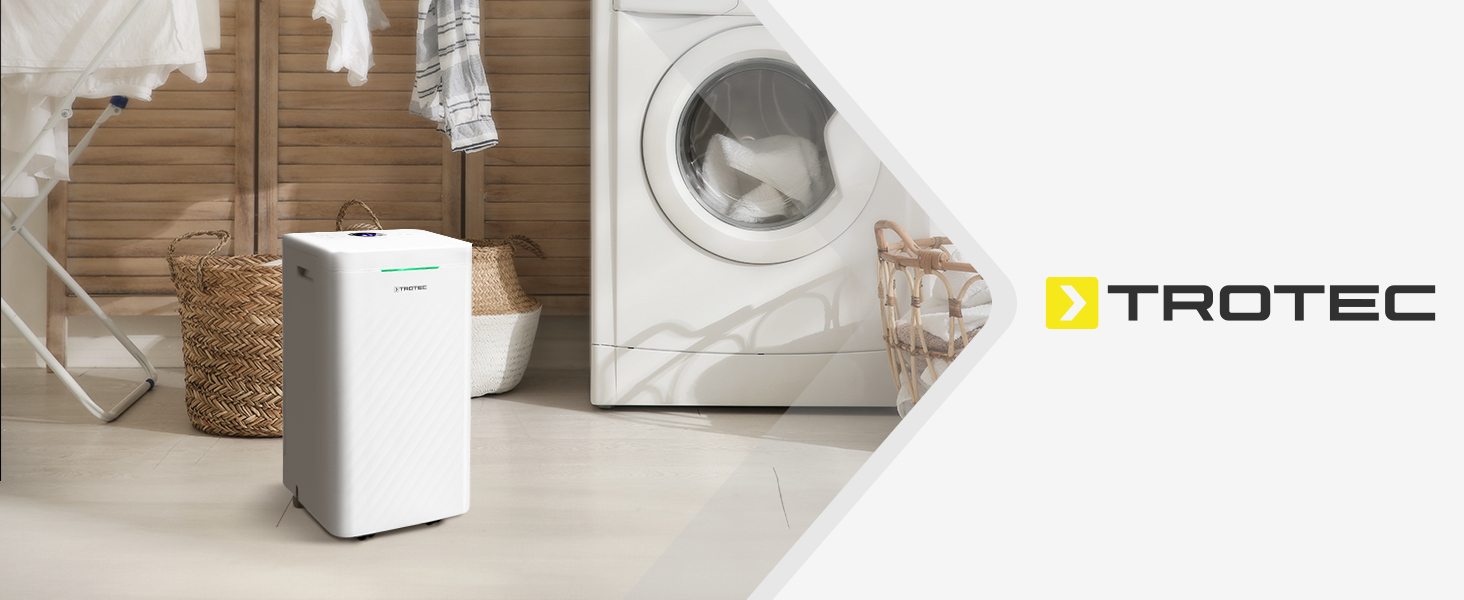 Зволожувач повітря та очищувач Trotec TTK 27 HEPA – 10 л/24 год, HEPA-фільтр H13, гігростат, LED-індикатор якості повітря, таймер